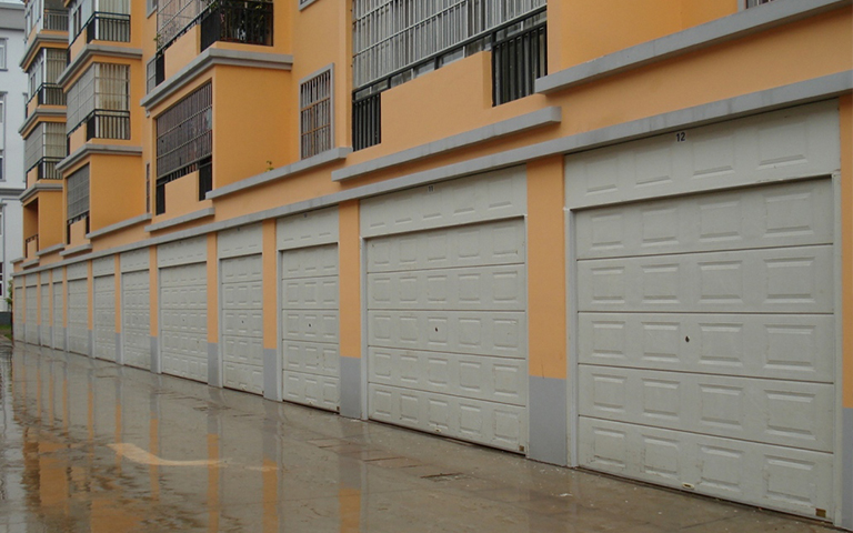 孝義家峪住宅小區小區車庫門