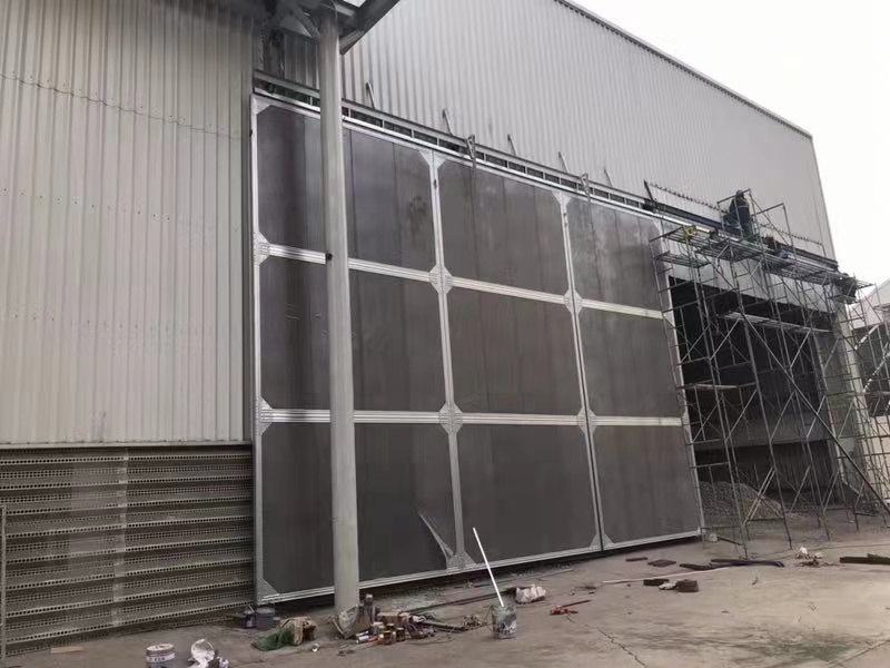 2020陽泉垃圾處理廠重型提升門